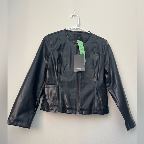 Bagatelle Womens Black Genuine - Jacket Soft (new with tag) - Picture 2 of 13